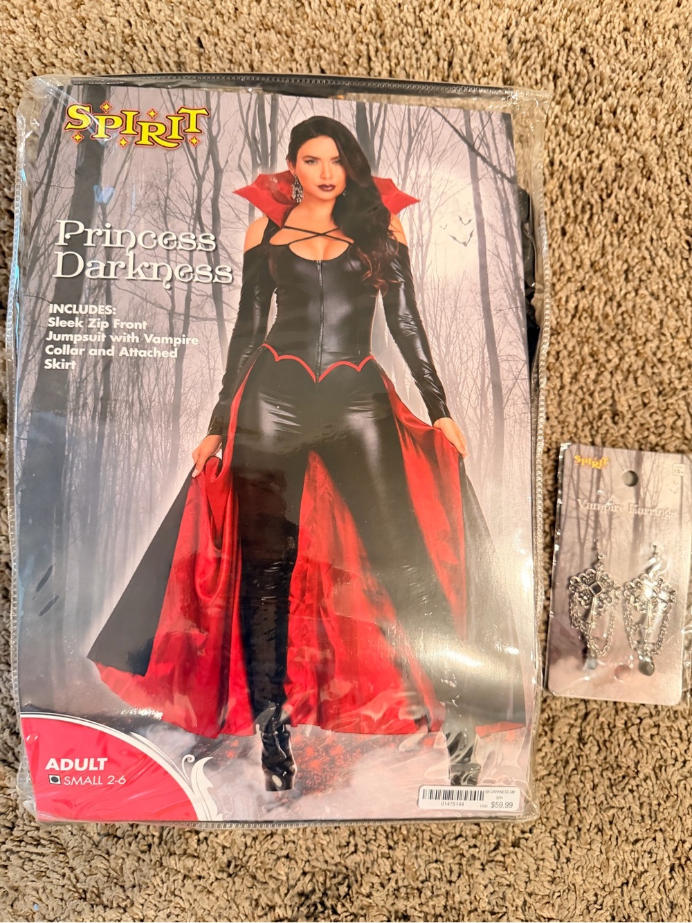 Princess Darkness Women’s Costume 🧛🏼‍♀️